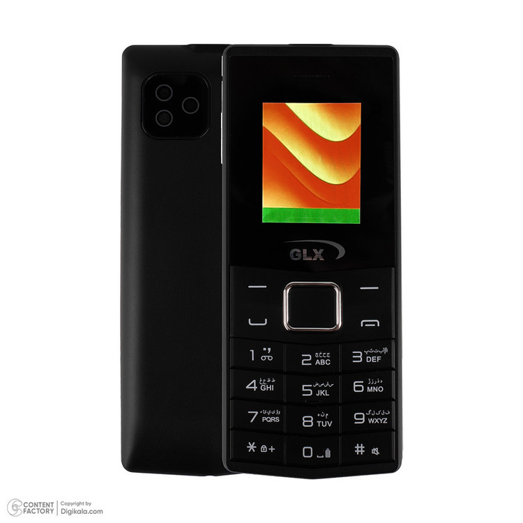 گوشی موبایل جی ال ایکس مدل T352 دو سیم کارت ظرفیت 4 مگابایت و رم 4 مگابایت