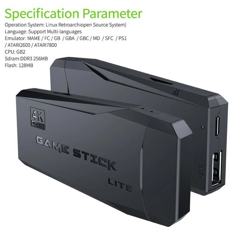 کنسول بازی پرتابل مدل game stick lite