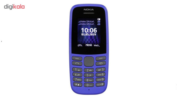 گوشی موبایل نوکیا مدل 105 - 2019 TA-1174 DS FA دو سیم کارت - مونتاژ ایران
