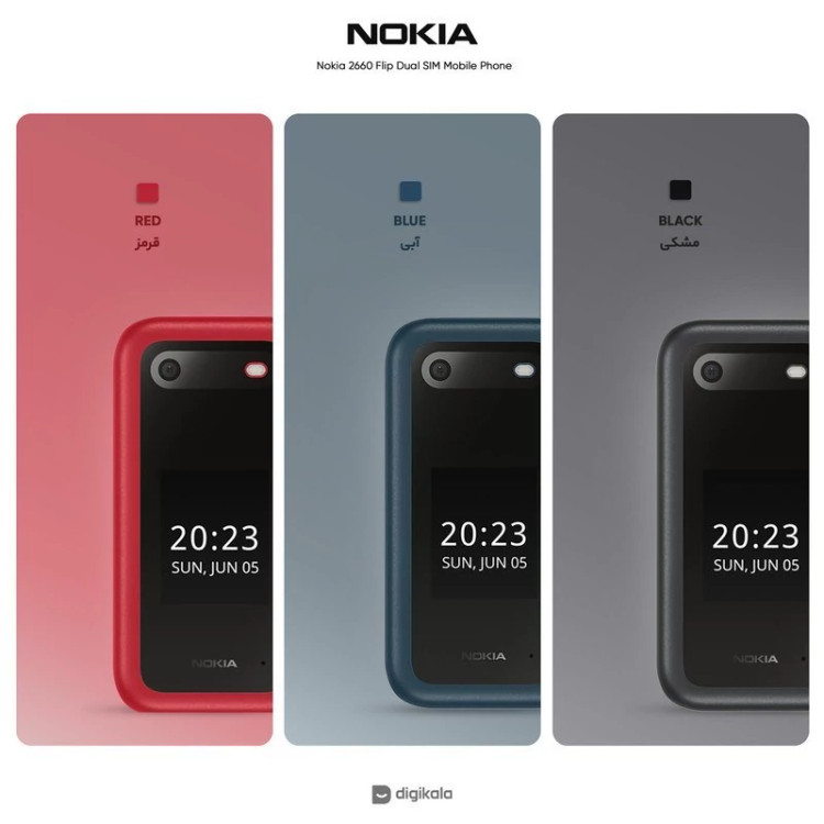 گوشی نوکیا تاشو فلیپ Nokia flip 2660