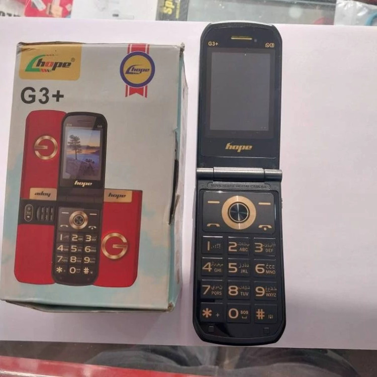 گوشی Hope G3+ flip هوپ تاشو فلزی جی3 پلاس