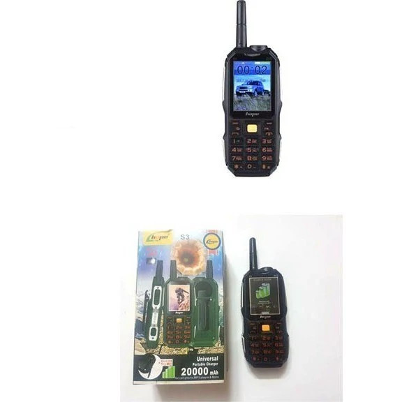 گوشی Hope S3 TV 3sim 20000mAh ارتشی چریکی