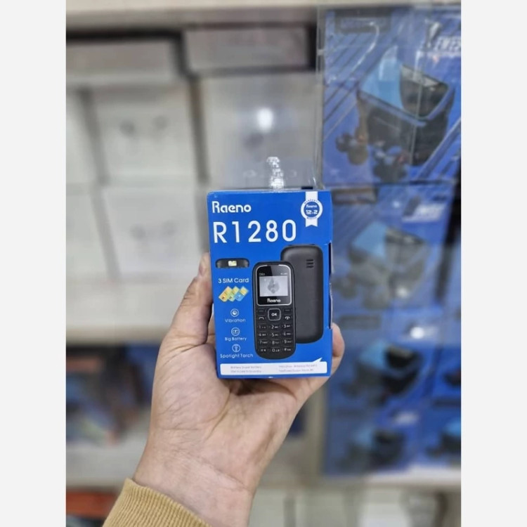گوشی ساده reano 1280 سه سیم کارت کیفیت عالی