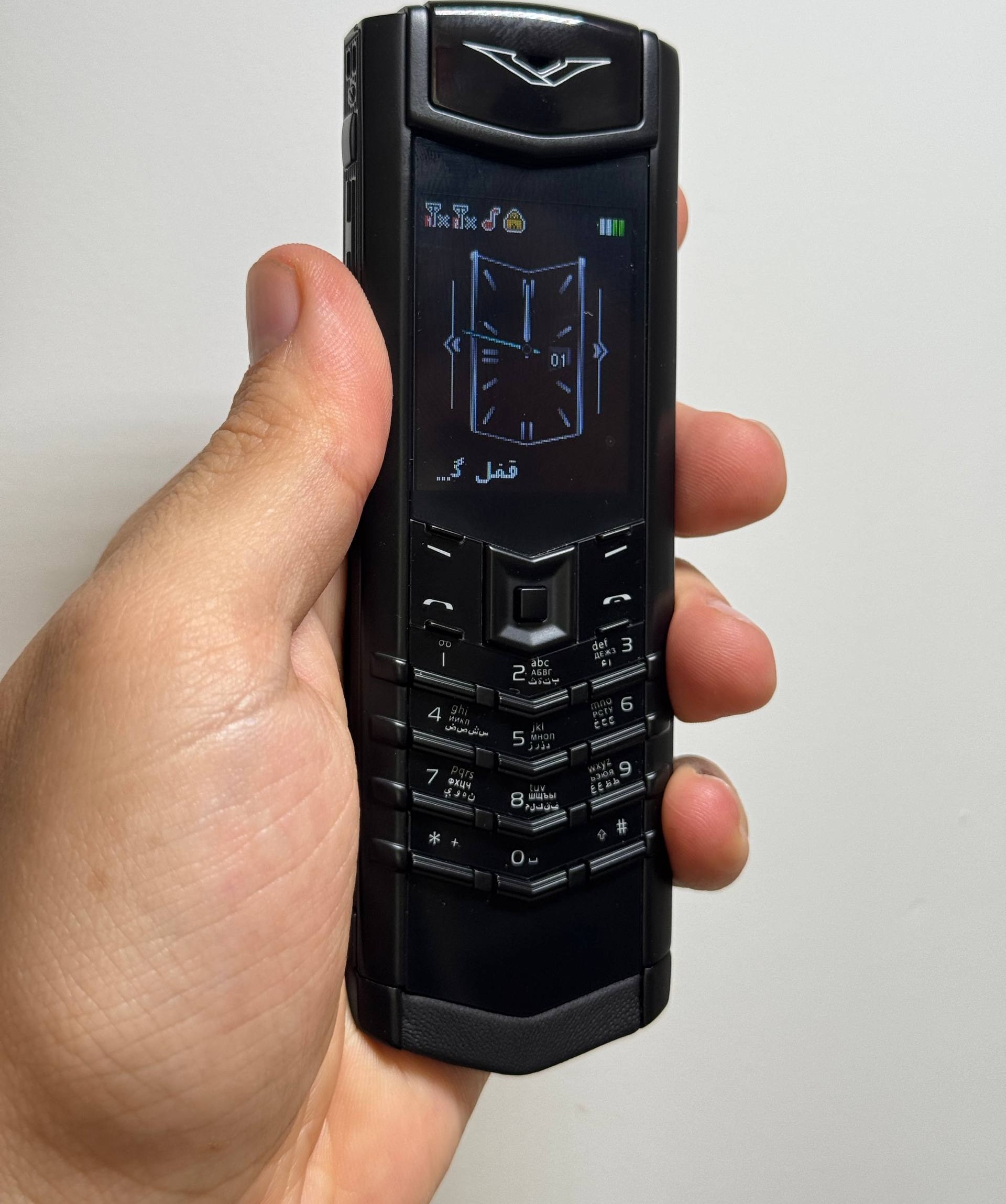 گوشی طرح ورتو سیگنچر وی مدل k8 | حافظه 32 رام 32 مگابایت ا Vertu Signature V( high copy) k8 | 32 MB