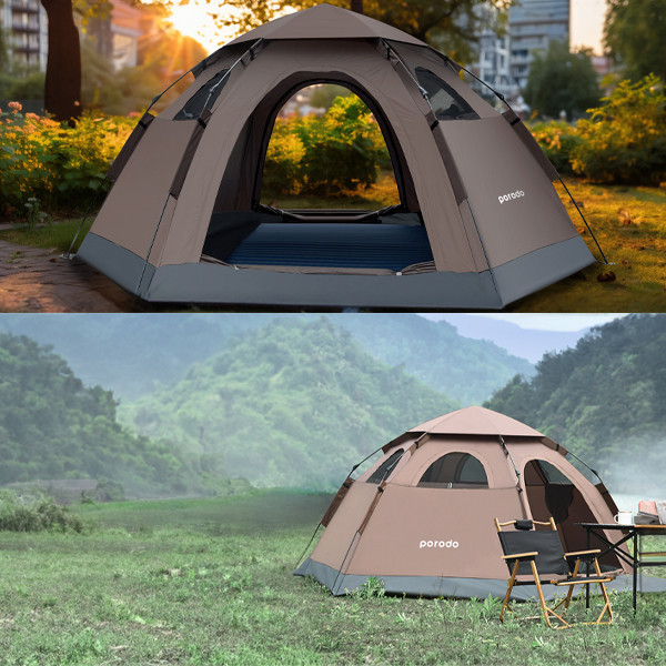 چادر کمپینگ 4 نفره پرودو مدل LF4PACT EASY POP UP Automatic Camping Tent