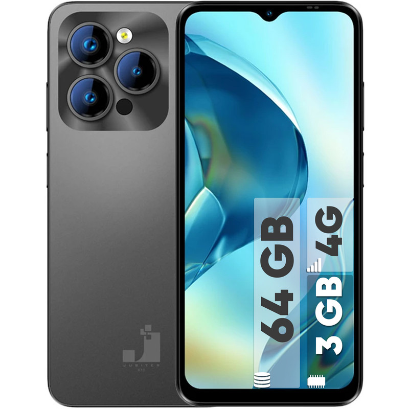 گوشی موبایل ژوبیتر مدل jPhone K10 دو سیم‌کارت ظرفیت 64 گیگابایت و رم 3 گیگابایت