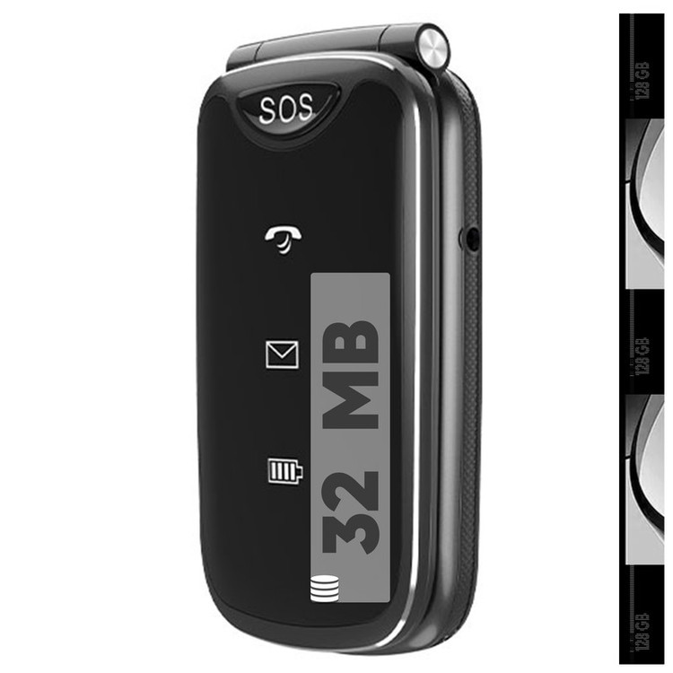 گوشی موبایل جی ال ایکس مدل C100 دو سیم کارت ظرفیت 32 مگابایت